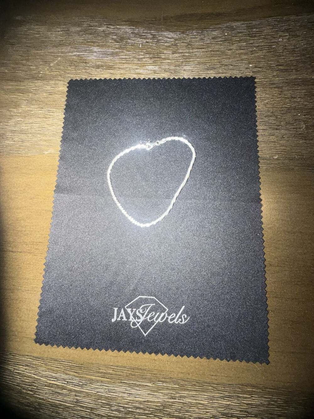 Jays Jewels Solid Silver Rope Chain Bracelet